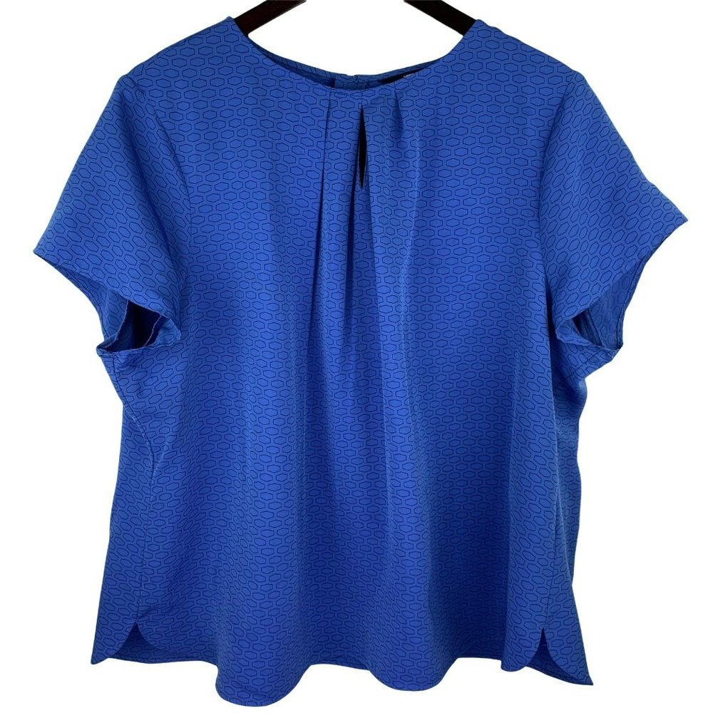 Lands' End Outfitters Keyhole Front Blouse Size 20W